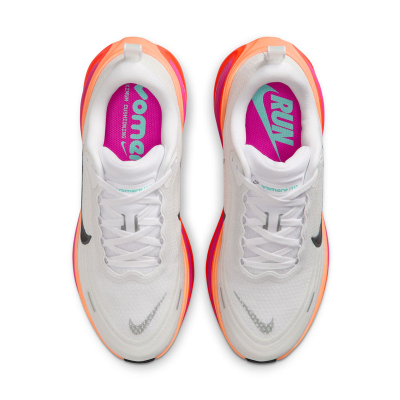 Women's Vomero Plus (104 - White/Black-Fire Pink-Hyper Crimson)