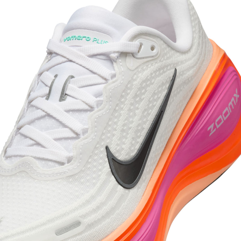 Women's Vomero Plus (104 - White/Black-Fire Pink-Hyper Crimson)
