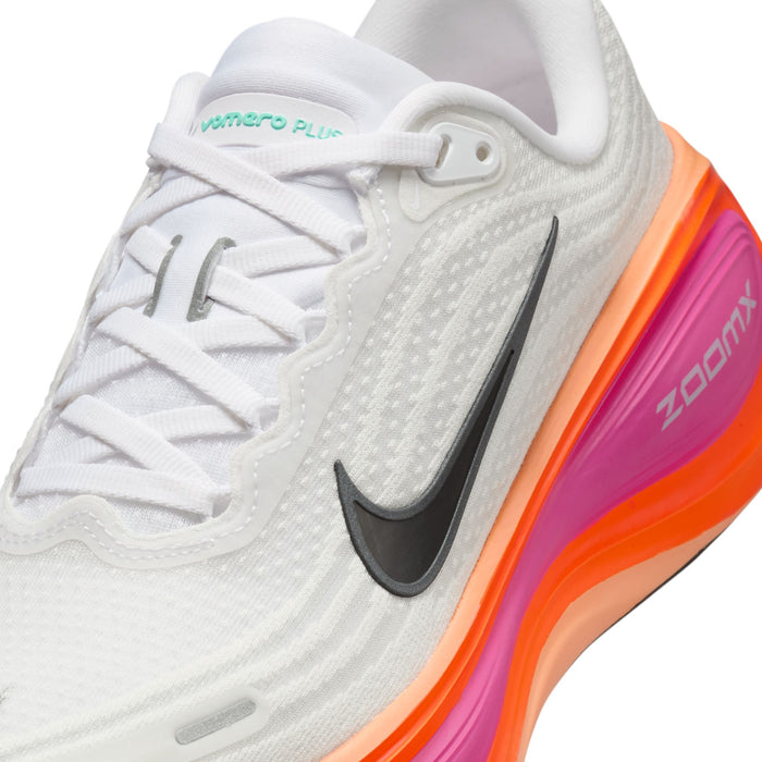 Women's Vomero Plus (104 - White/Black-Fire Pink-Hyper Crimson)