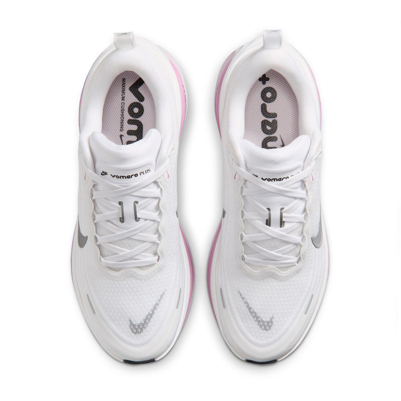 Women's Vomero Plus (110 - White/Metallic Silver-Bleached Lilac)