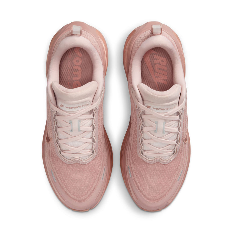 Women's Vomero Plus (601 - Particle Pink/Mtlc Rose Gold-Silt Red)