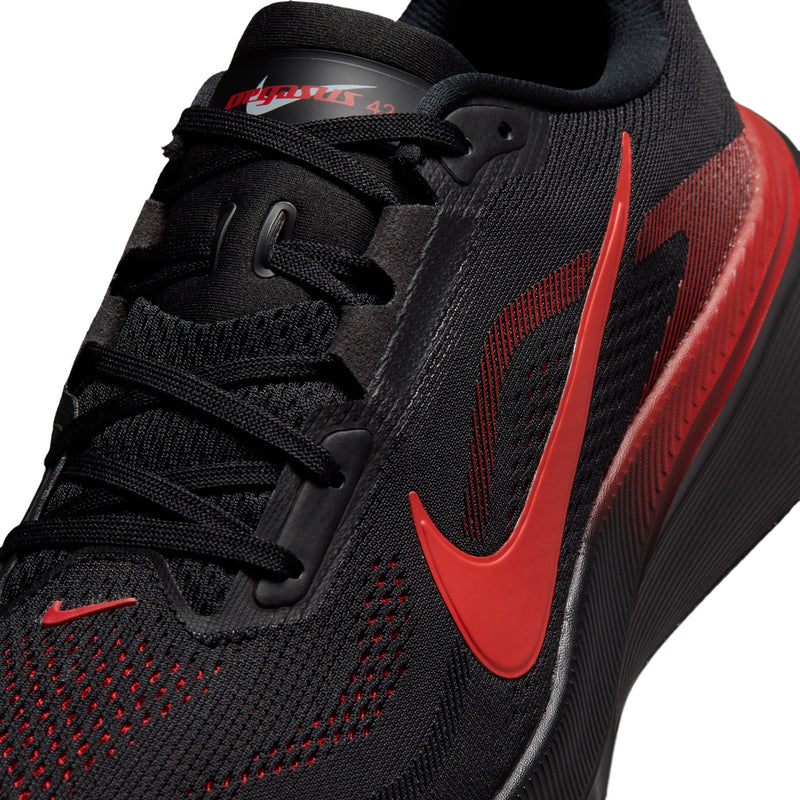 Men's Pegasus 42 (007 - Black/Bright Crimson-University Red)