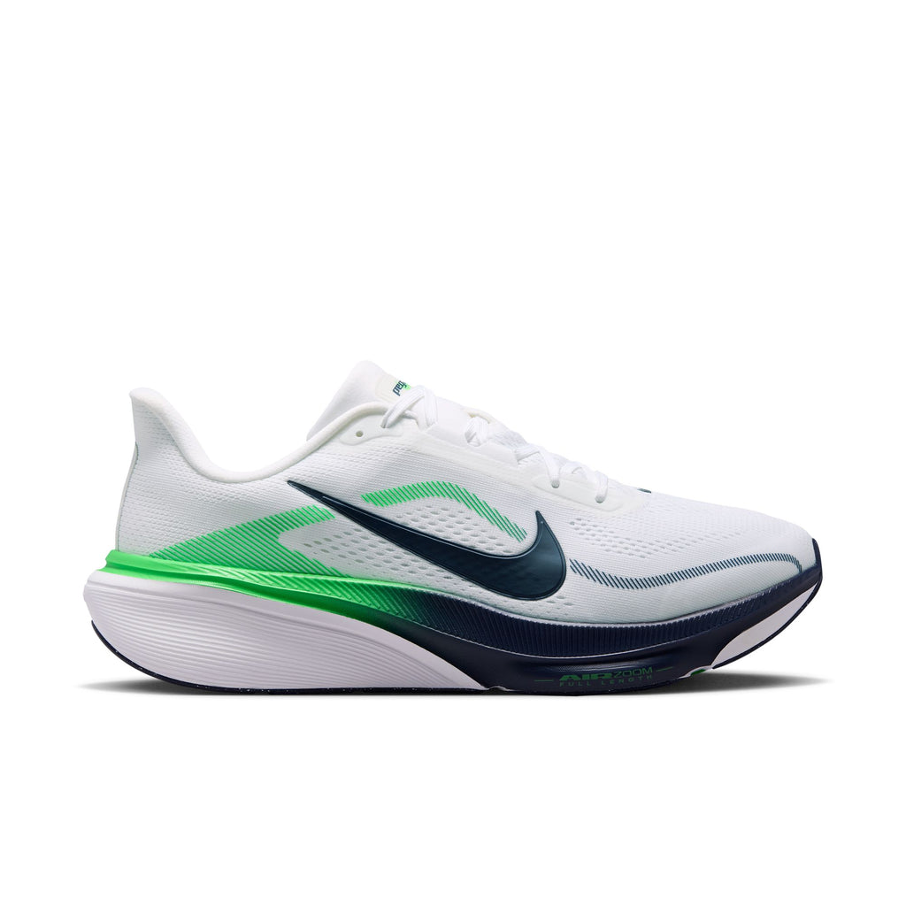 Men's Pegasus 42 (107 - White/Midnight Navy-Green Spark) — TC
