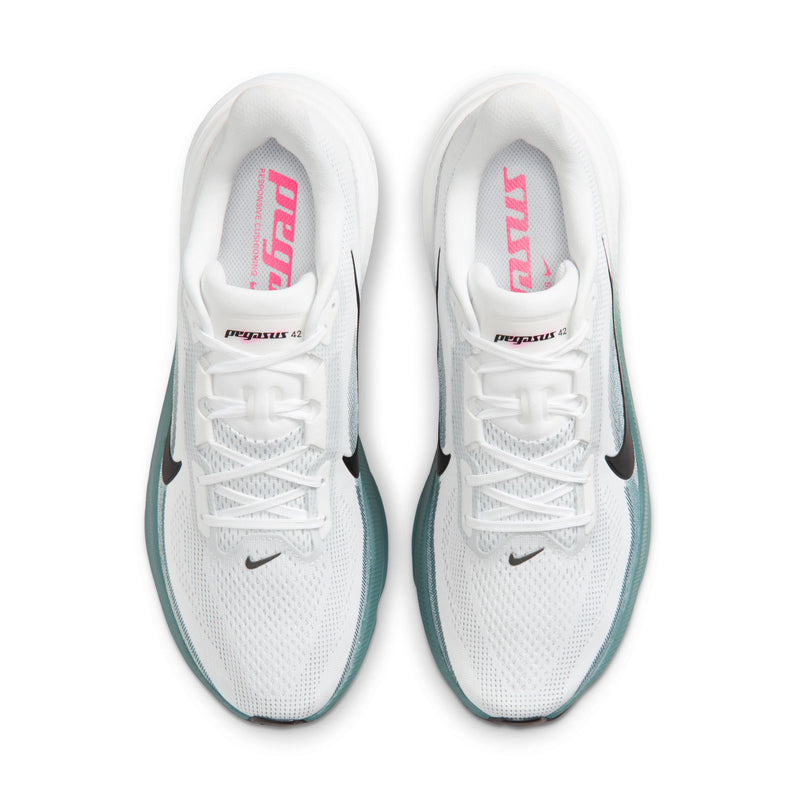 Men's Pegasus 42 (110 - White/Black-Mineral Slate-Hyper Pink)