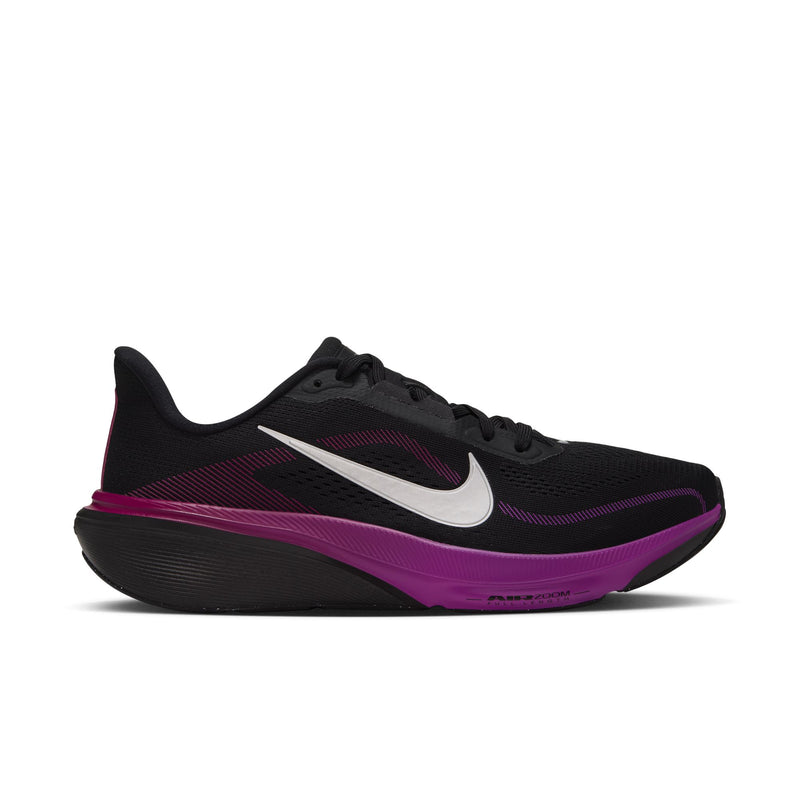 Women's Pegasus 42 (Black/Metallic Silver-Vivid Purple)