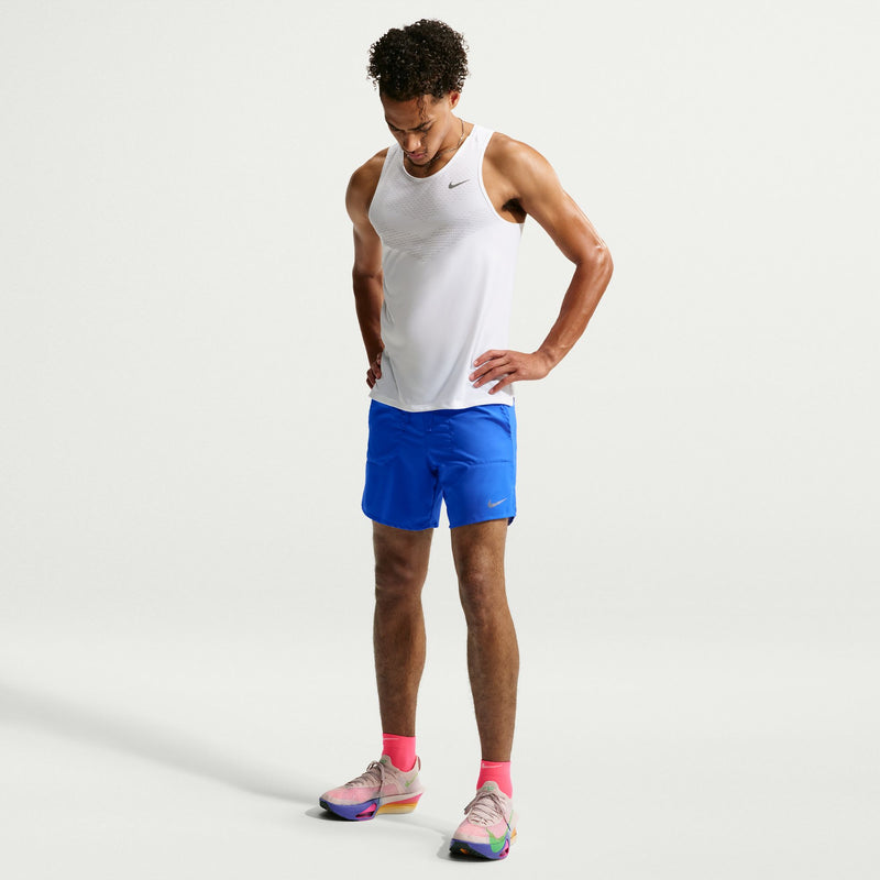 Men's Stride Dri-FIT 7" 2-in-1 Running Shorts (405 - Hyper Royal/Reflective Silver)