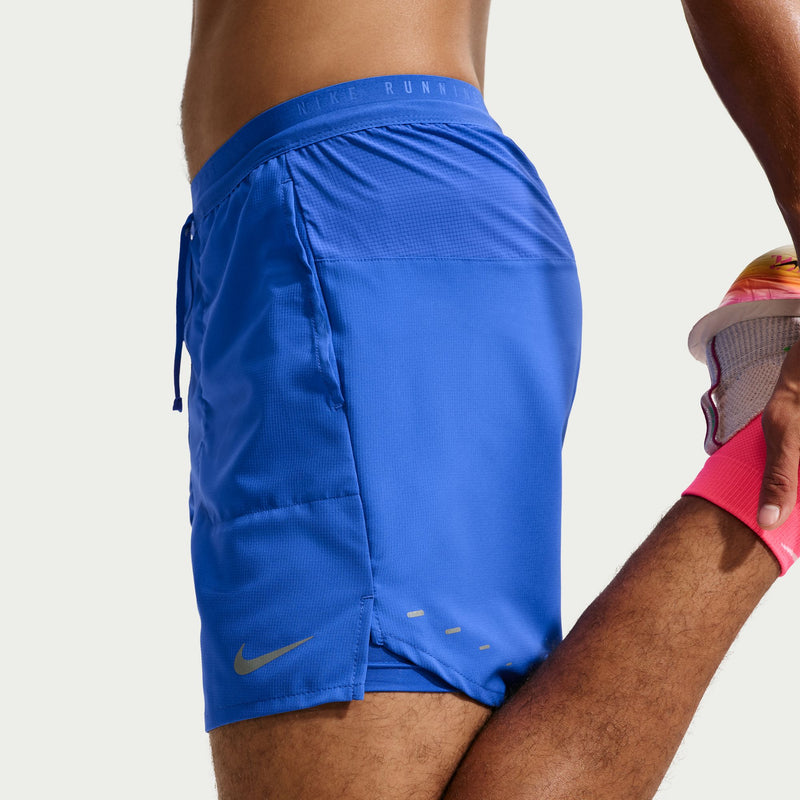 Men's Stride Dri-FIT 7" 2-in-1 Running Shorts (405 - Hyper Royal/Reflective Silver)