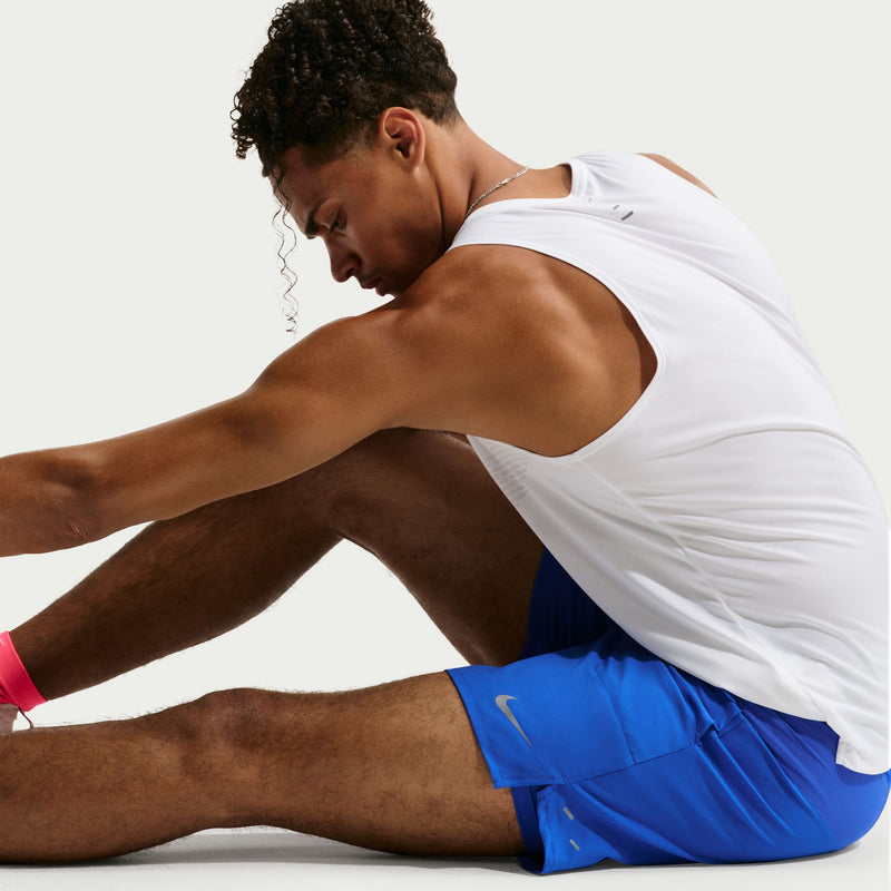 Men's Stride Dri-FIT 7" 2-in-1 Running Shorts (405 - Hyper Royal/Reflective Silver)