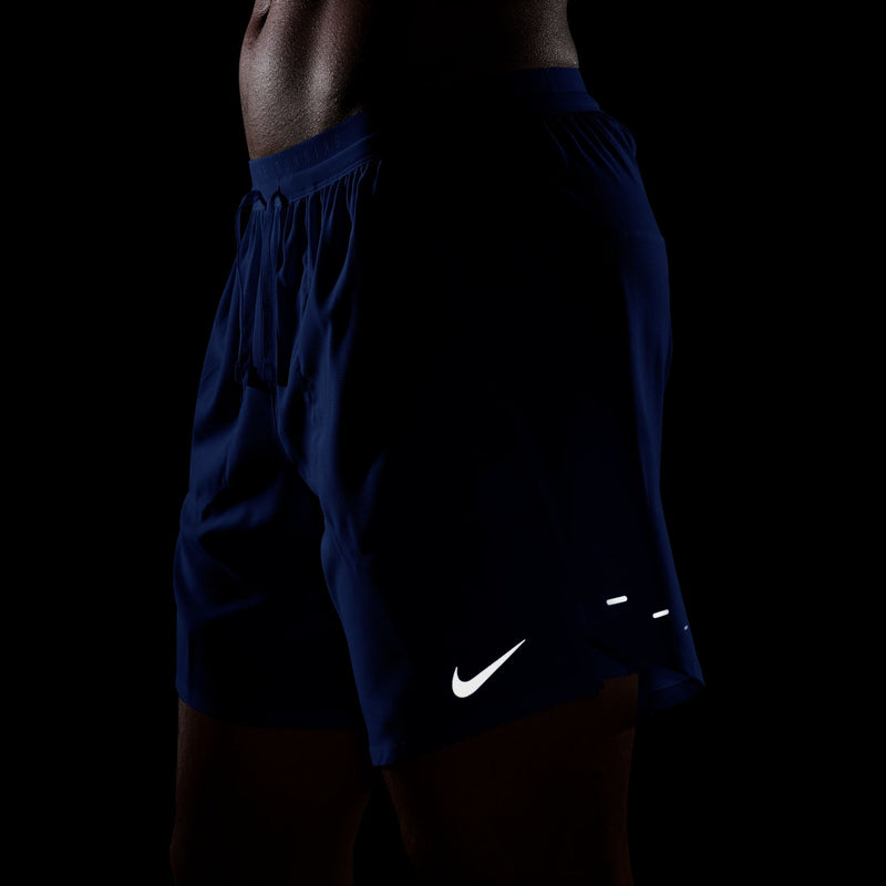 Men's Stride Dri-FIT 7" 2-in-1 Running Shorts (405 - Hyper Royal/Reflective Silver)