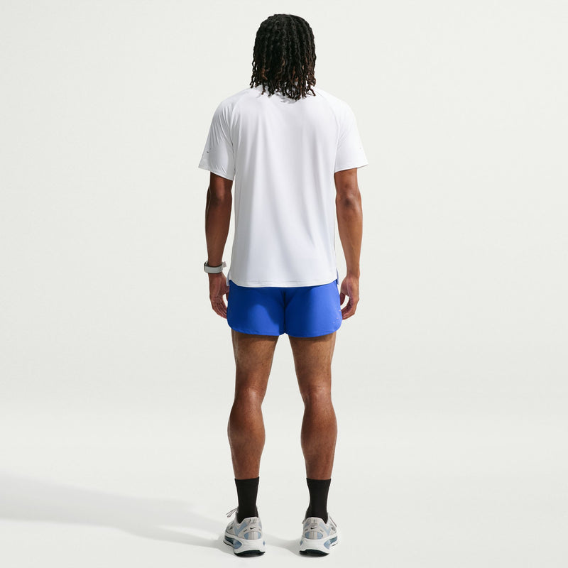 Men's Stride Dri-FIT 5" Brief-Lined Running Shorts (405 - Hyper Royal/Reflective Silver)
