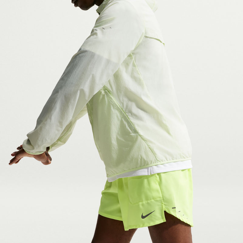 Men's Stride Dri-FIT 5" Brief-Lined Running Shorts (737 - Volt Ice/Reflective Silver)
