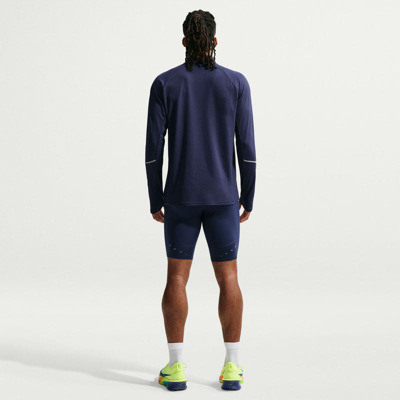 Men's Stride Dri-FIT 1/2-Length Running Tights (410 - Midnight Navy/Reflective Silver)