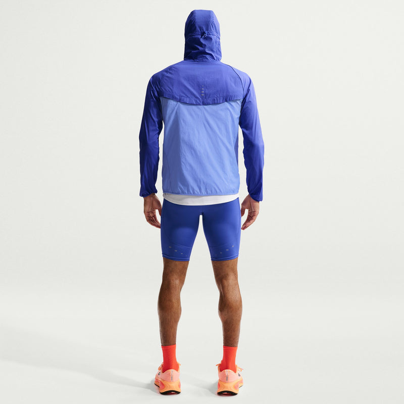 Men's Stride Dri-FIT 1/2-Length Running Tights (430 - Lapis/Reflective Silver)