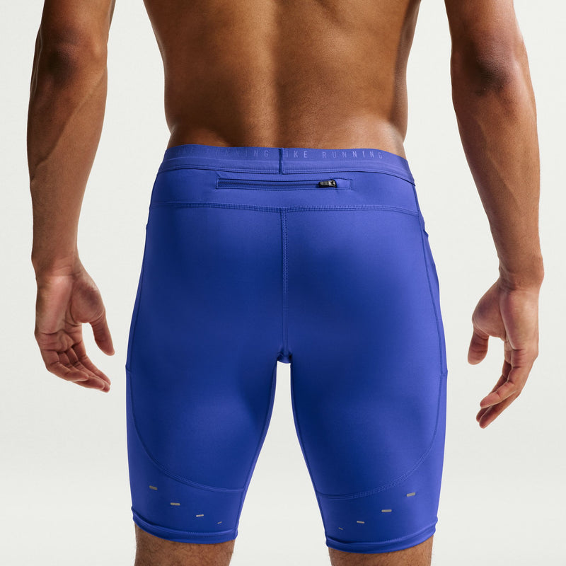 Men's Stride Dri-FIT 1/2-Length Running Tights (430 - Lapis/Reflective Silver)
