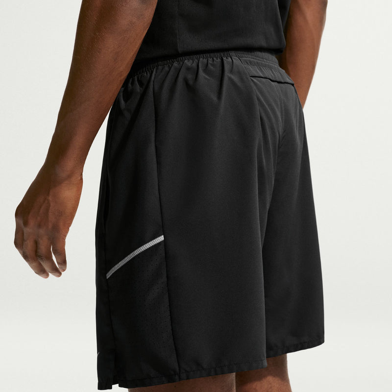 Men's Miler Dri-FIT 2-in-1 7" Running Shorts (010 - Black/Black/Reflective Silver)