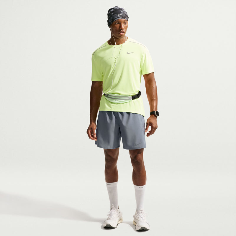 Men's Miler Dri-FIT 2-in-1 7" Running Shorts (084 - Smoke Grey/Smoke Grey/Reflective Silver)