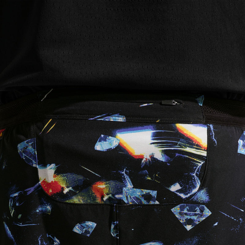 Men's Aeroswift DRI-FIT ADV 2" Brief-lined Running Shorts (010 - Black/Laser Orange)