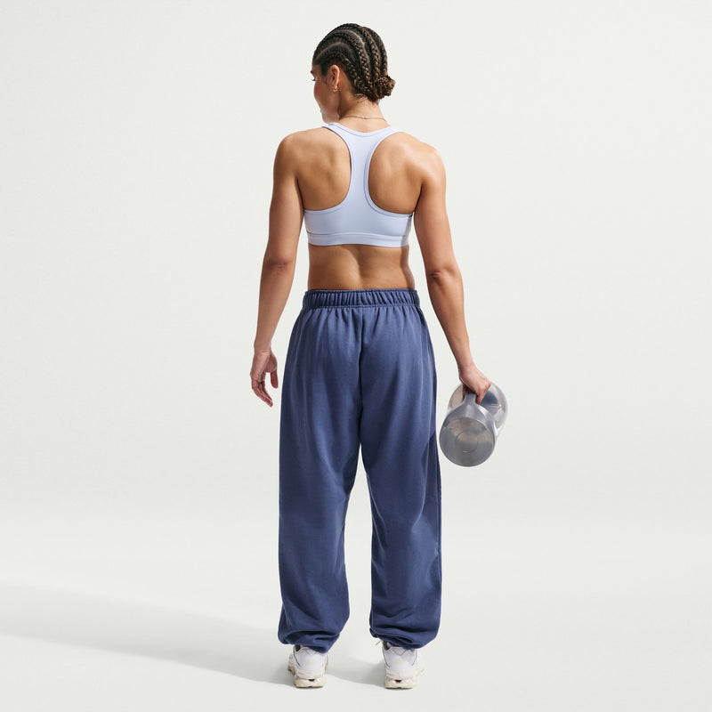 Women’s Swoosh Medium-Support Non-Padded Sports Bra (408 - Hydrogen Blue/White)