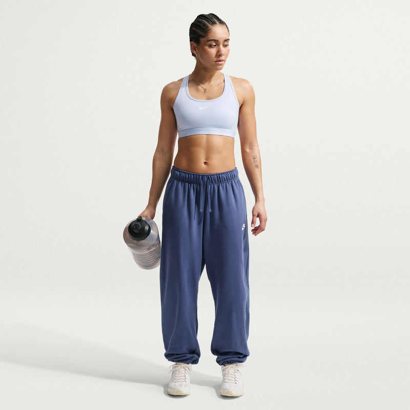 Women’s Swoosh Medium-Support Non-Padded Sports Bra (408 - Hydrogen Blue/White)