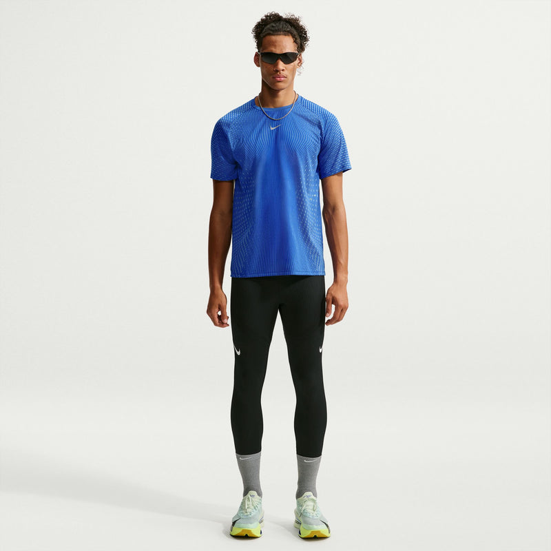 Men's Stride Aero-FIT Short-Sleeve Running Top (417 - Old Royal/Aluminum/Reflective Silver)