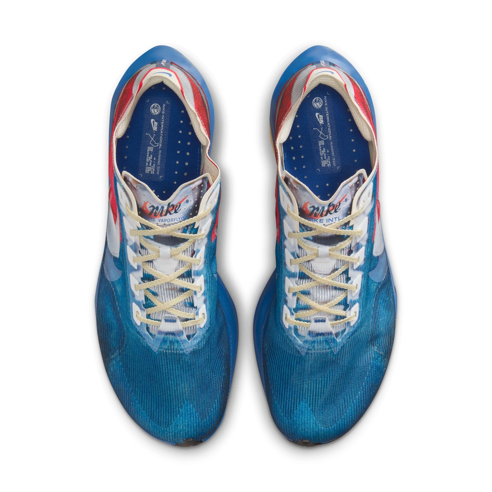 Men's Vaporfly 4 (999 - Multi-Color/Clear-Mountain Blue-Fire Red