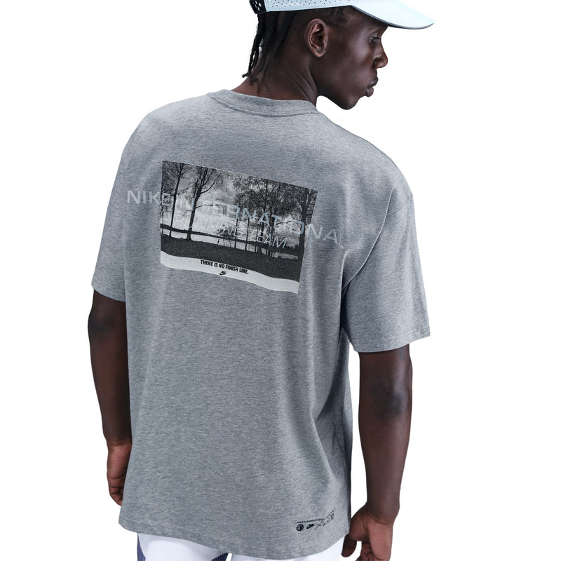 Men's Running T-Shirt (063 - Dk Grey Heather)