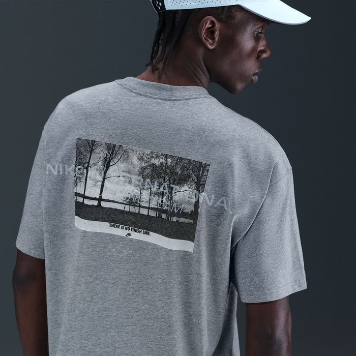 Men's Running T-Shirt (063 - Dk Grey Heather)