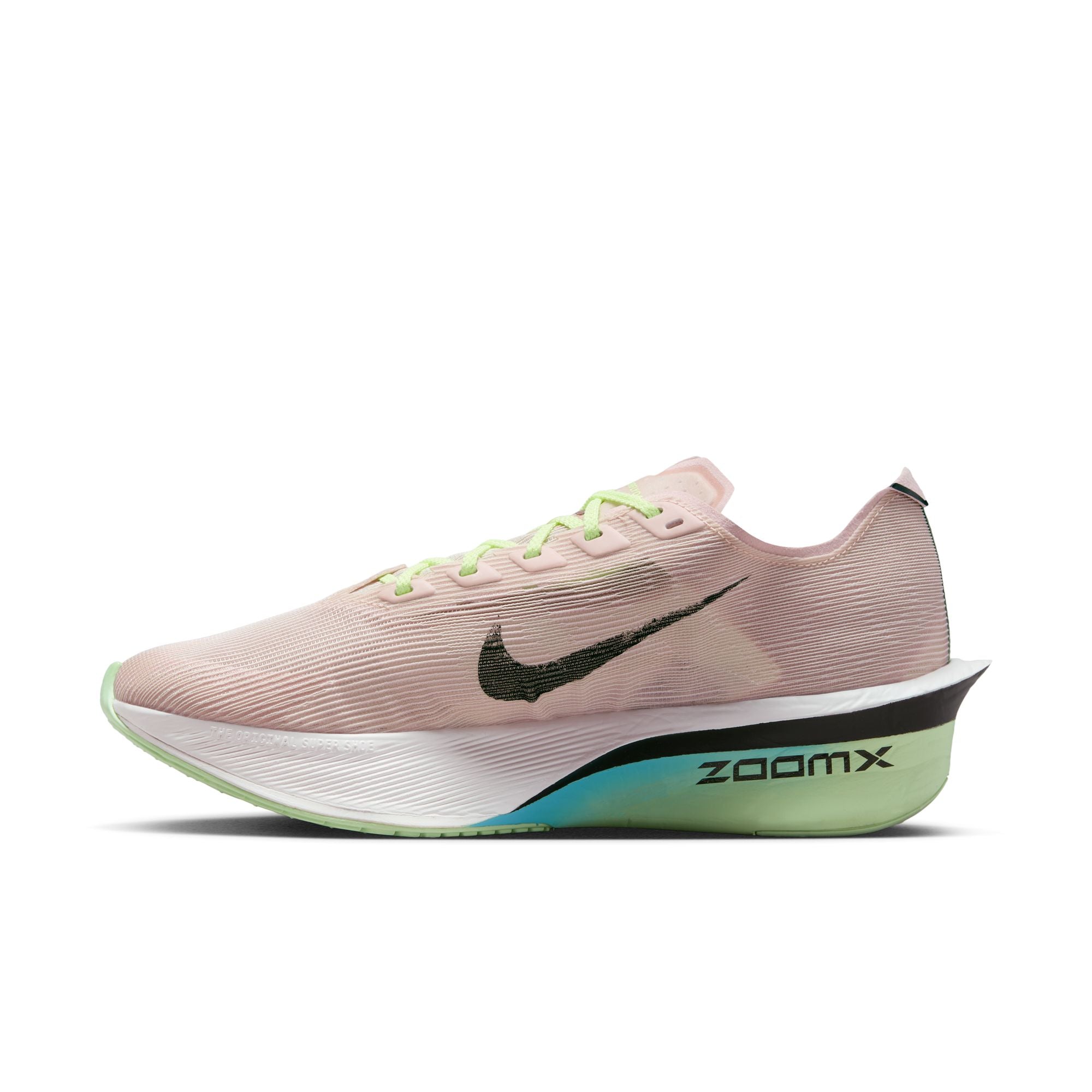 Women's ZoomX Vaporfly Next% 4 (602 - Silt Red/Black-Barely Volt