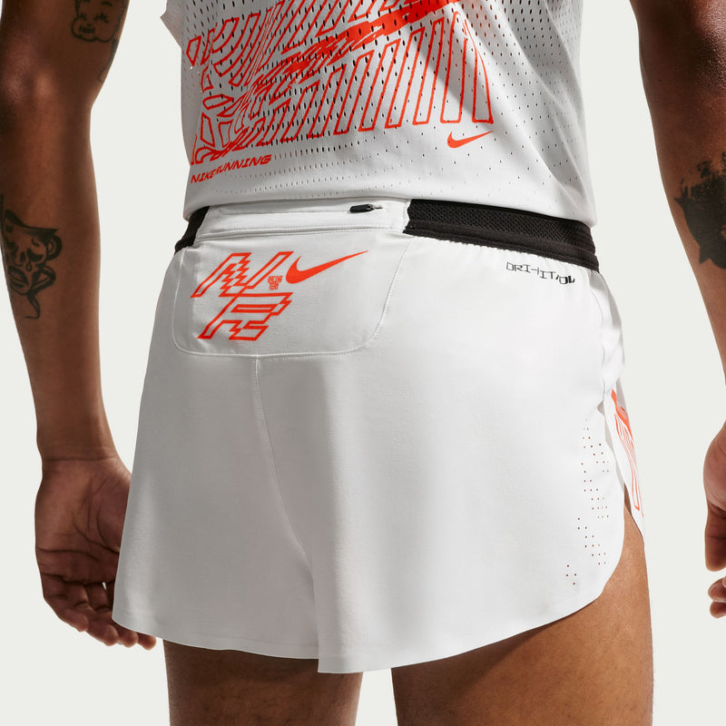 Men's Aeroswift DRI-FIT ADV 2" Brief-lined Running Shorts (121 - Summit White)