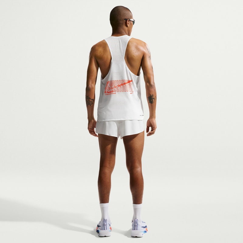 Men's AeroSwift Dri-FIT ADV Running Singlet (121 - Summit White)
