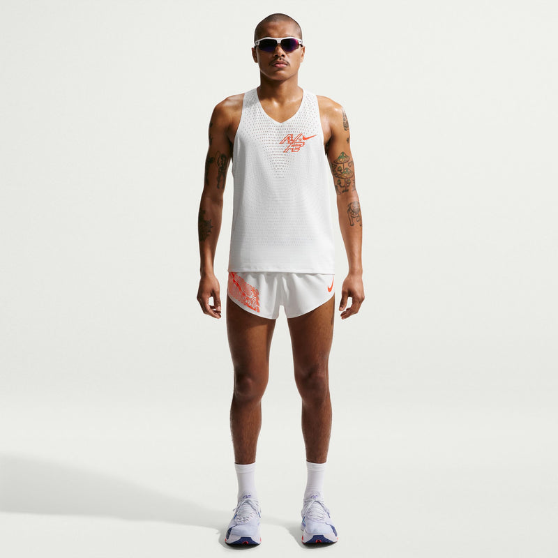 Men's AeroSwift Dri-FIT ADV Running Singlet (121 - Summit White)
