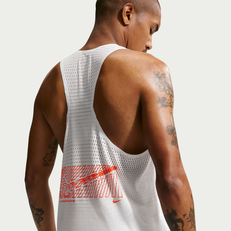 Men's AeroSwift Dri-FIT ADV Running Singlet (121 - Summit White)