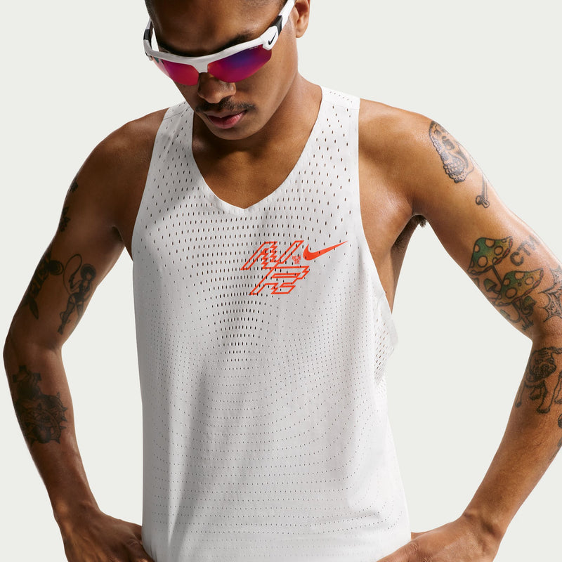Men's AeroSwift Dri-FIT ADV Running Singlet (121 - Summit White)