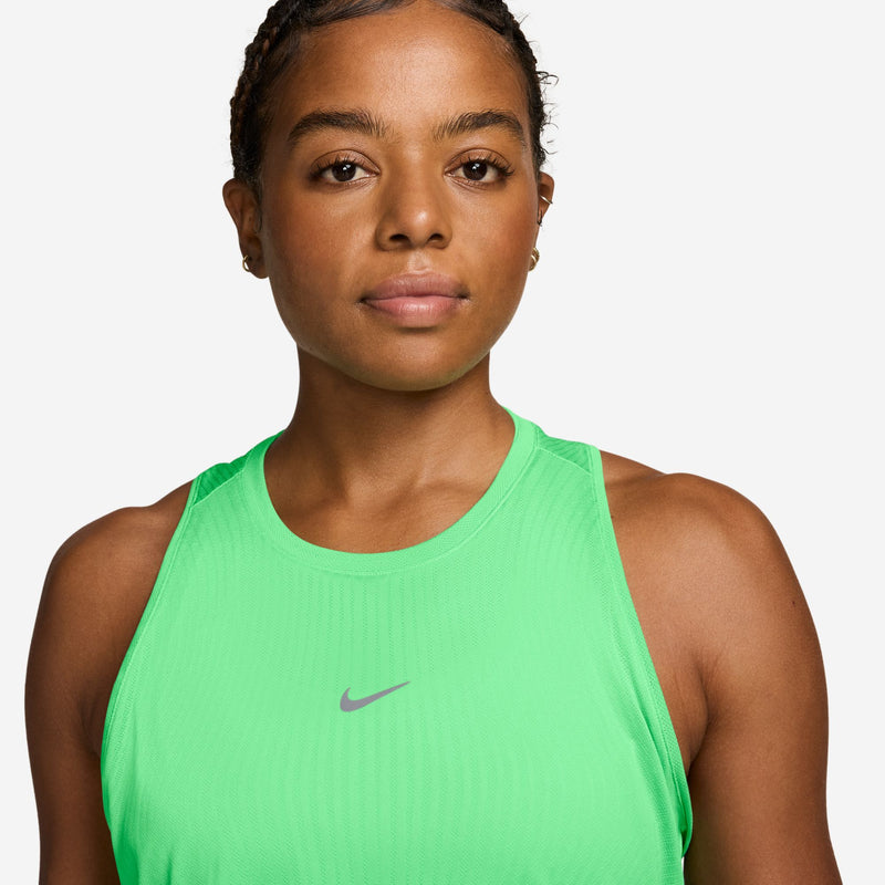 Women's Swift Aero-FIT Running Tank Top (336 - Illusion Green/Aluminium/Reflective Silver)