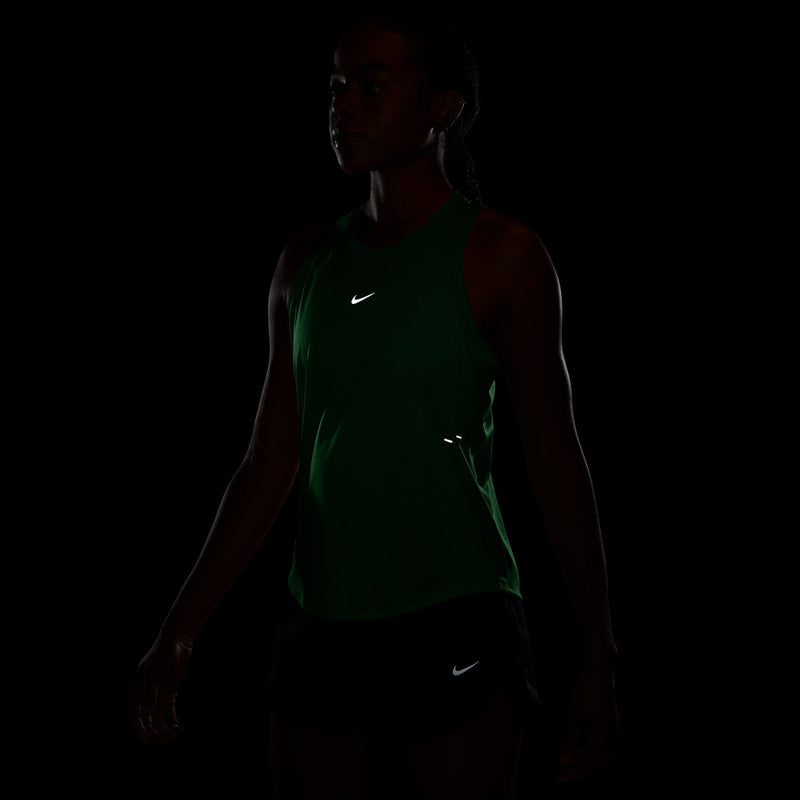 Women's Swift Aero-FIT Running Tank Top (336 - Illusion Green/Aluminium/Reflective Silver)