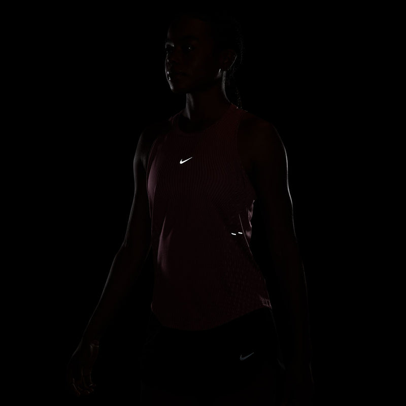 Women's Swift Aero-FIT Running Tank Top (654 - Pink Smoke/Pink Rise/Reflectie Silver)