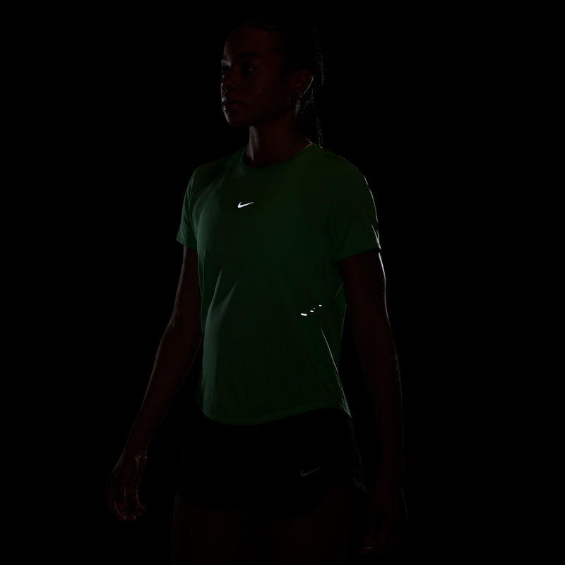 Women's Swift Aero-FIT Short-Sleeve Running Top (336 - Illusion Green/Aluminum/Reflective Silver