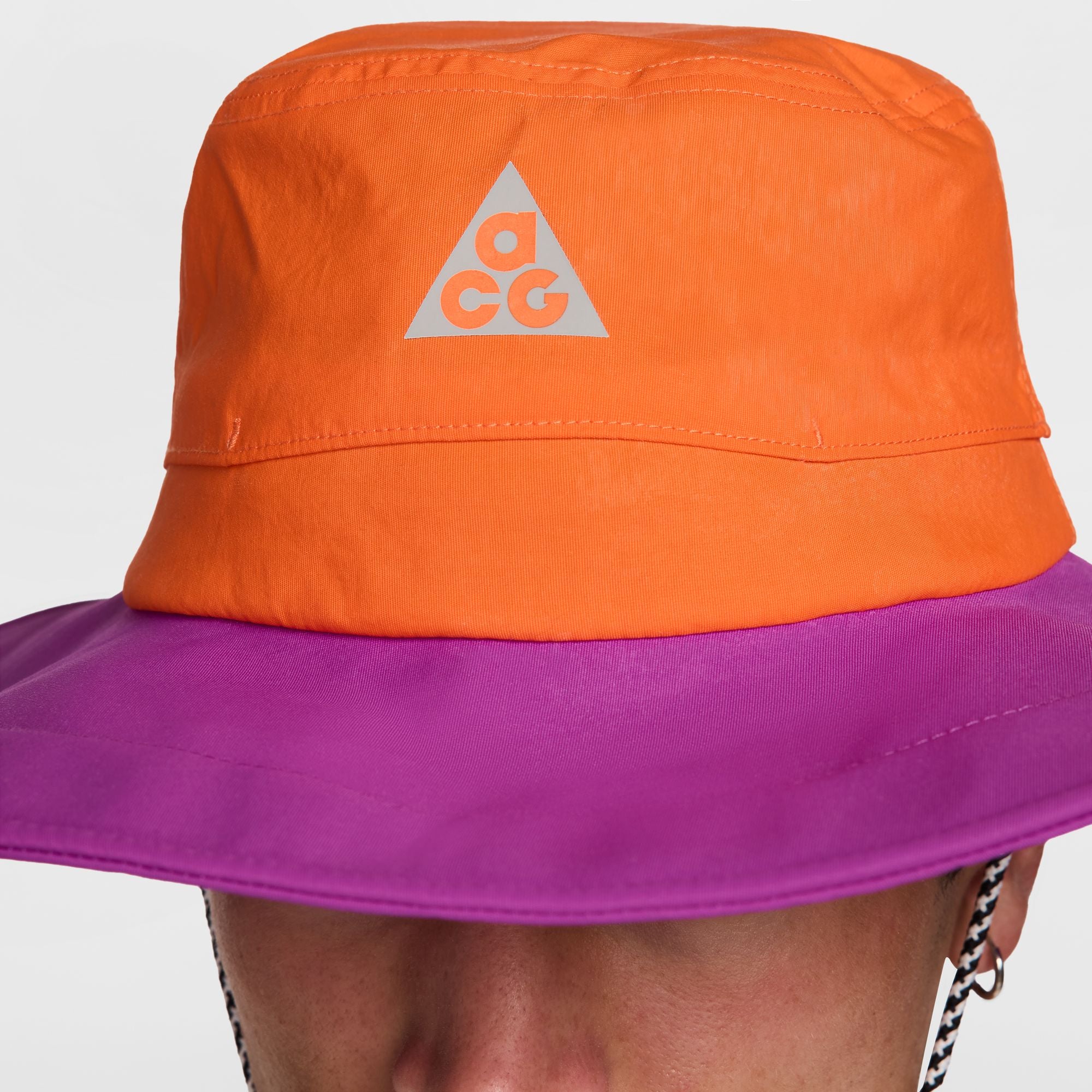 Unisex ACG Apex Bucket Hat (819 - Saftey Orange/Vivid Purple/Black