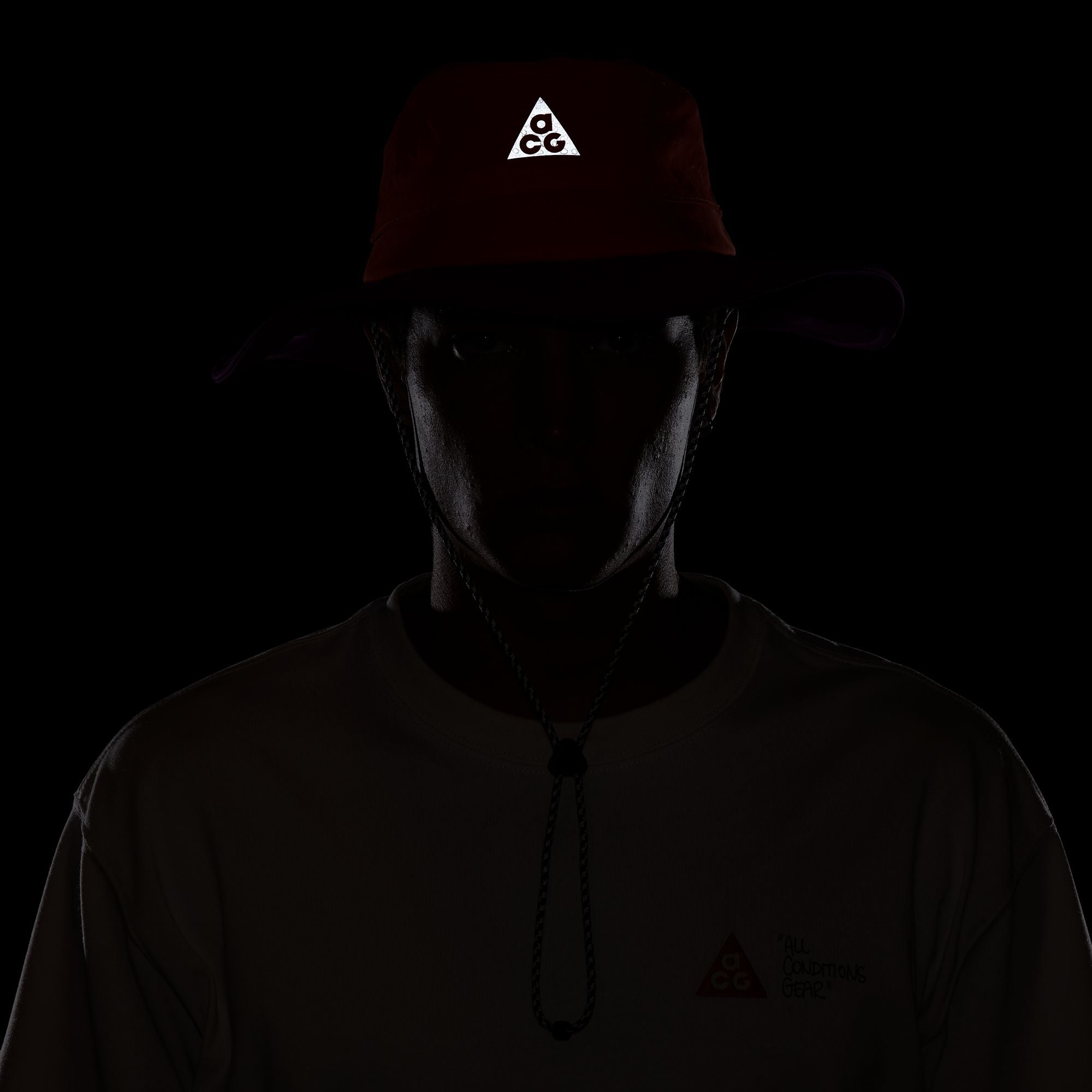 Unisex ACG Apex Bucket Hat (819 - Saftey Orange/Vivid Purple/Black