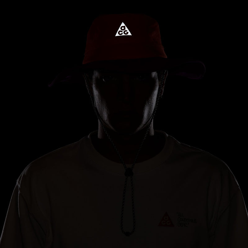 Unisex ACG Apex Bucket Hat (819 - Saftey Orange/Vivid Purple/Black)
