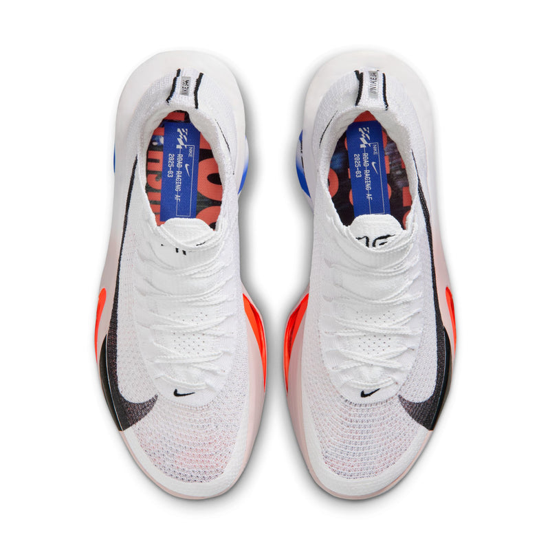 Men's Alphafly 3 (100 - White/Black-Platinum Violet-Silt Red)