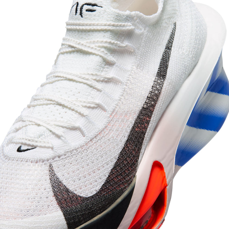 Men's Alphafly 3 (100 - White/Black-Platinum Violet-Silt Red)