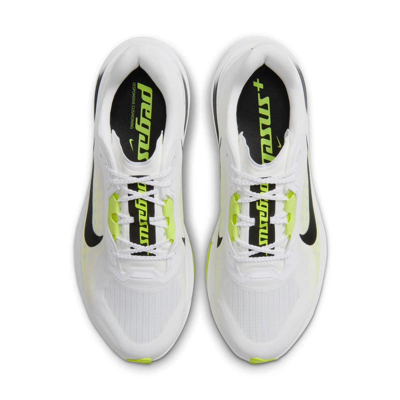Men’s Pegasus Plus 2 (White/Black-Lemon Venom)