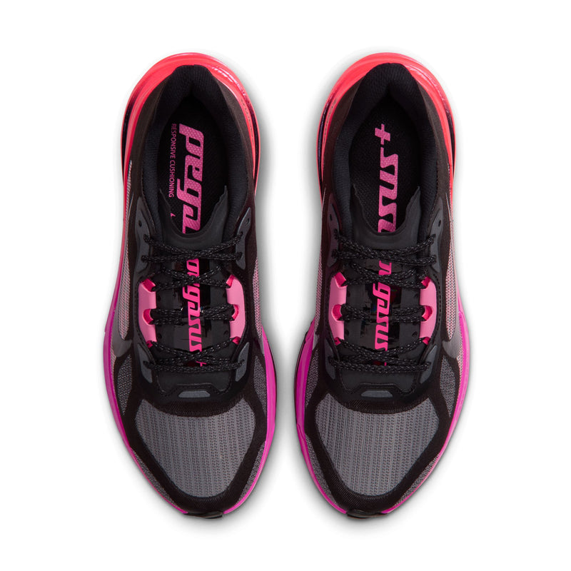 Women’s Pegasus Plus 2 (Black/Black-Hyper Pink-Laser Crimson)