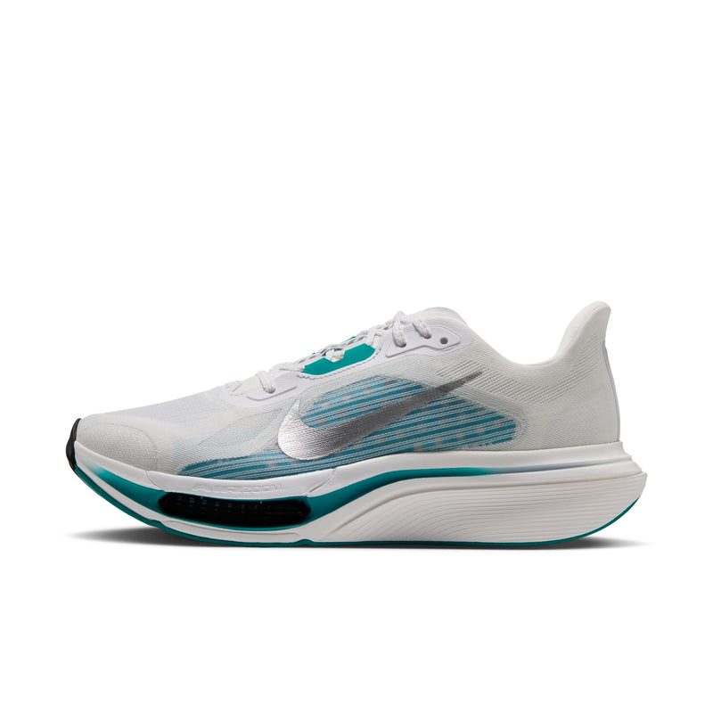 Women’s Pegasus Plus 2 (White/Metallic Silver-Energy)