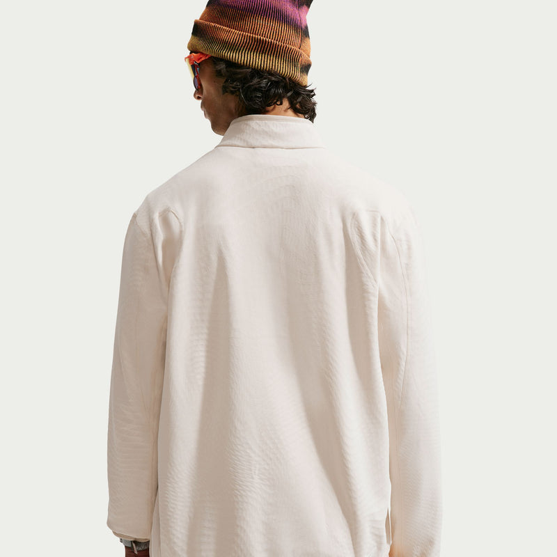 Men's ACG Wolf Grid Therma-FIT 1/2-Zip Hiking Top (104 - Lt Orewood Brn/Cream II/Summit White)