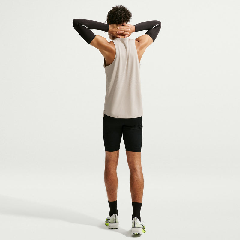 Men's Stride Aero-FIT Running Tank Top (236 - Cream II/Sail/Reflective Silver)