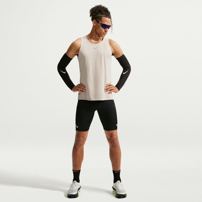 Men's Stride Aero-FIT Running Tank Top (236 - Cream II/Sail/Reflective Silver)
