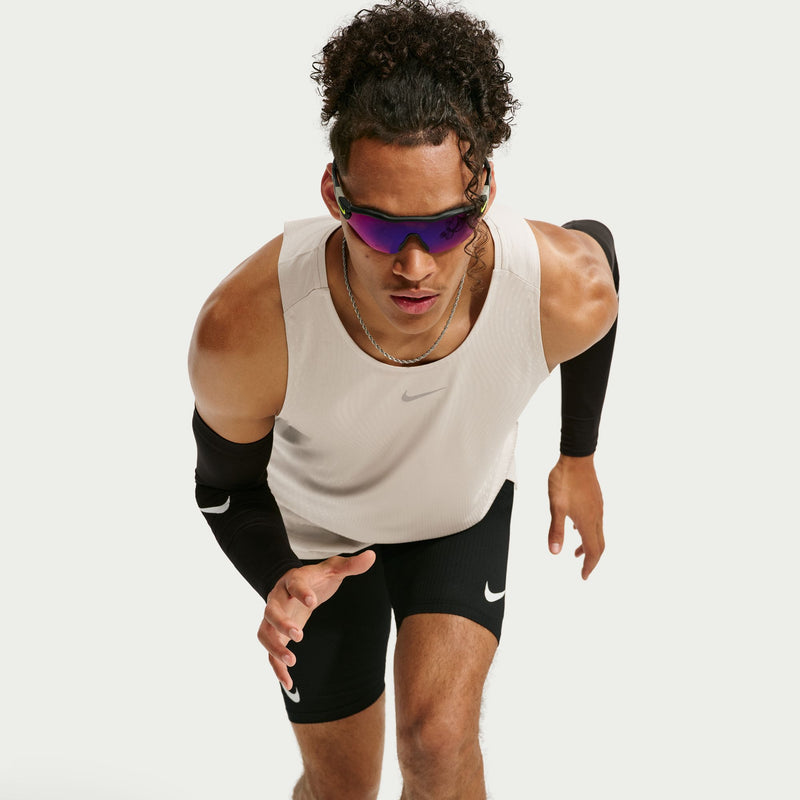 Men's Stride Aero-FIT Running Tank Top (236 - Cream II/Sail/Reflective Silver)