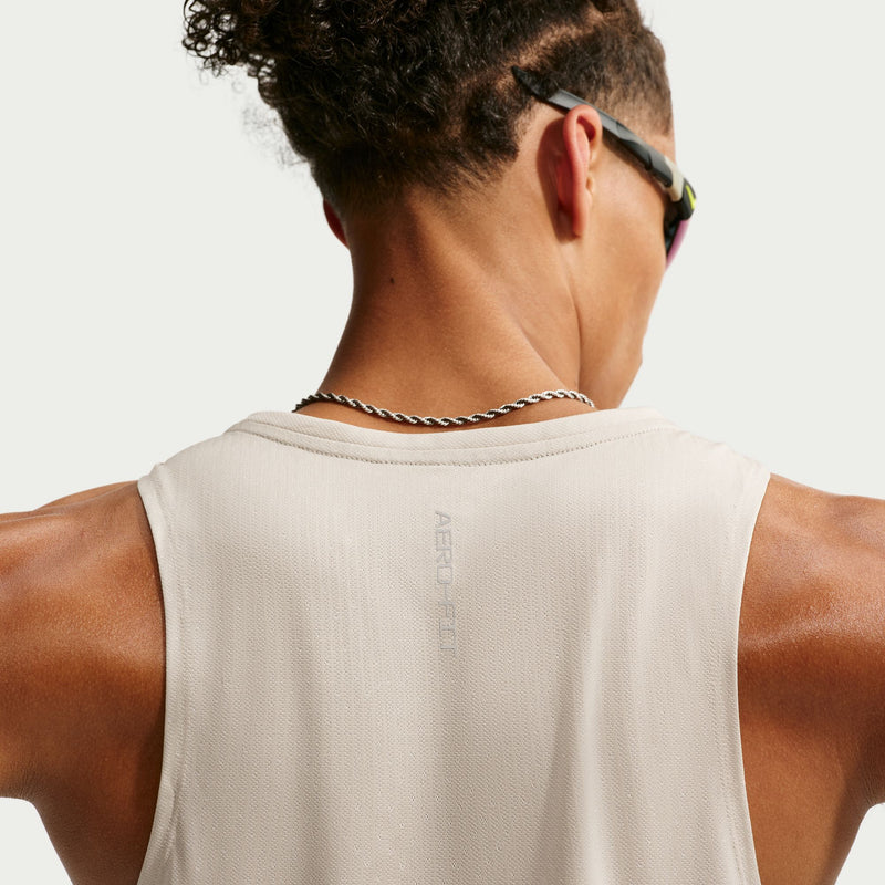 Men's Stride Aero-FIT Running Tank Top (236 - Cream II/Sail/Reflective Silver)